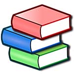 Picture of a stack of books