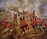 painting of the battle of bunker hill