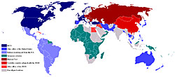 Cold War Map, 1959