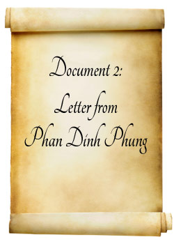 Document 2: Letter from Phan Dinh Phung