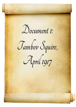 Document 1: Tambov Squire April 1917