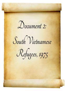 Document 2: South Vietnamese Refugees Boarding a U.S. Navy Vessel