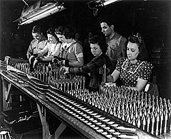 Midwest Factory Workers Assembled 37mm Ammunition