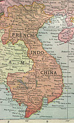 Map of Indochina 