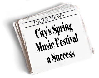 City's Spring Music Festival a Success