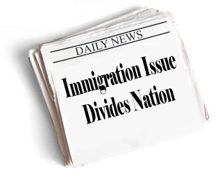 Immigration Issue Divides Nation