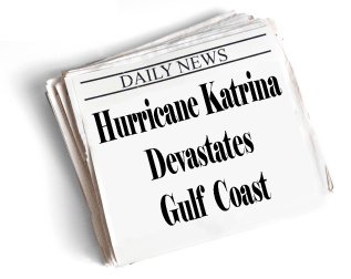 Hurricane Katrina Devastates Gulf Coast