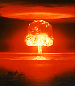 Nuclear Weapons Test in the Pacific Ocean on Bikini Atoll