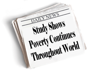 Study shows poverty continues throughout world