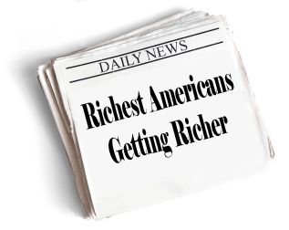 Richest Americans getting richer